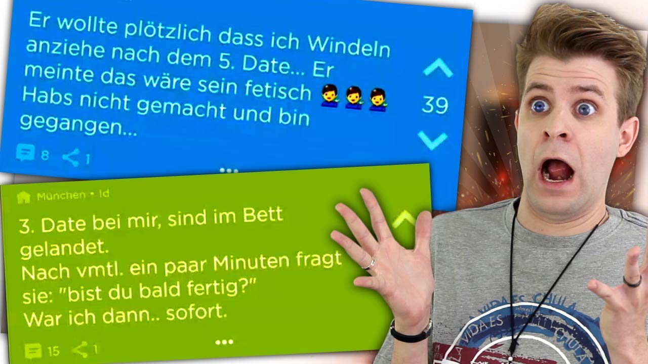 Die schlimmsten HORROR DATES!  - Ach da Jodel mir doch einen!