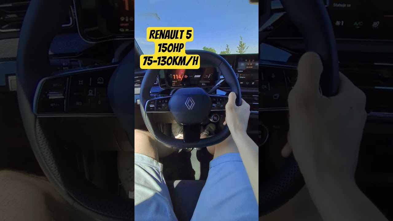2025 Renault 5 75-130km/h 