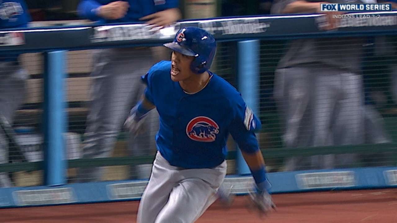 Addison Russell grand slam leads Cubs, forces Game 7