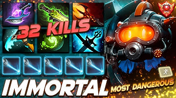 Tinker 32 Frags Super Dangerous Beast - Dota 2 Pro Gameplay [Watch & Learn]