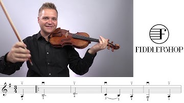 Amazing Grace Fiddlershop Group Project Tutorial - Violin 3