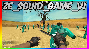 CSGO ZOMBIE ESCAPE ON GFL | Squid Game