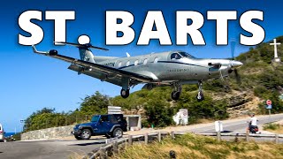 INSANE Plane Spotting in ST. BARTS! Gustaf III Airport (SBH/TFFJ) (4K)