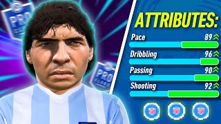 BEST *META* CAM BUILD ON FIFA 22 PRO CLUBS.CREATING MARADONA (5 Archetypes)