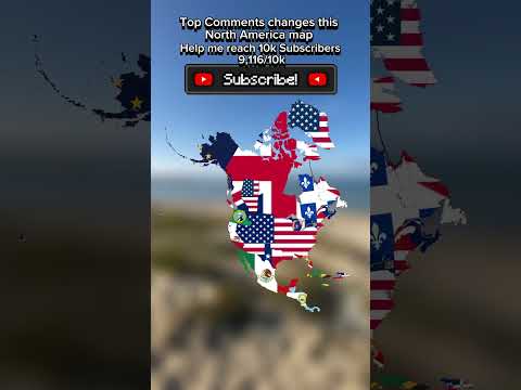 The Top comments changes this North America map part 15 #geography #mapping #mapper #history