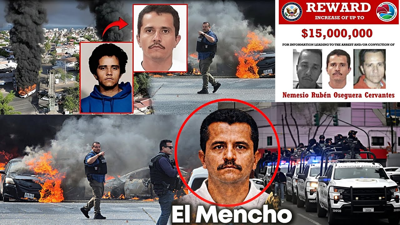 urupfu rwa El Mencho rutumye Cartel ye igaba ibitero Mexico bayigize umuyonga,umunyabiyobyabwenge