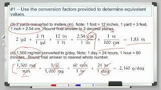 Introduction to Pharmacy Calculations