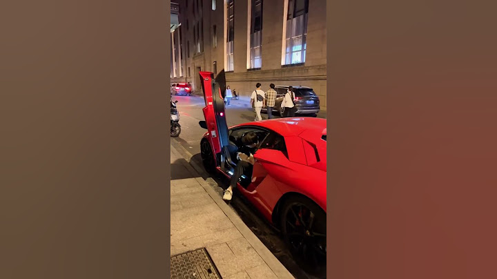 Những người đi siêu xe ở Thượng Hải thật không hề tầm thường #Lamborghini740sv #shanghai #car