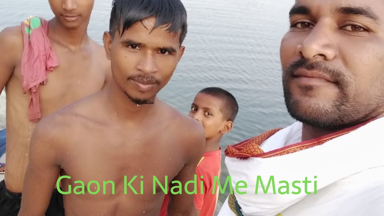Gaon Ki Nadi Me Masti