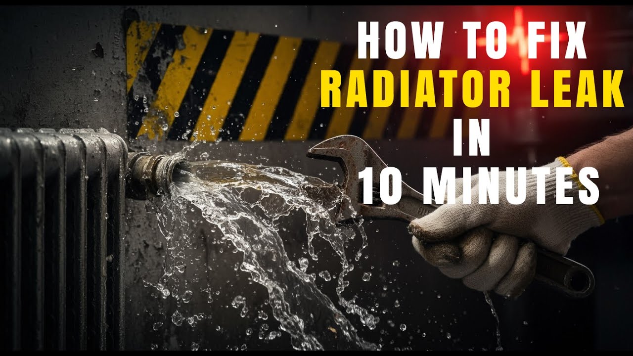 Fix Your Car Radiator in 10 Minutes Easy DIY Repair - YouTube