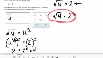 ALEKS: Introduction to solving a radical equation