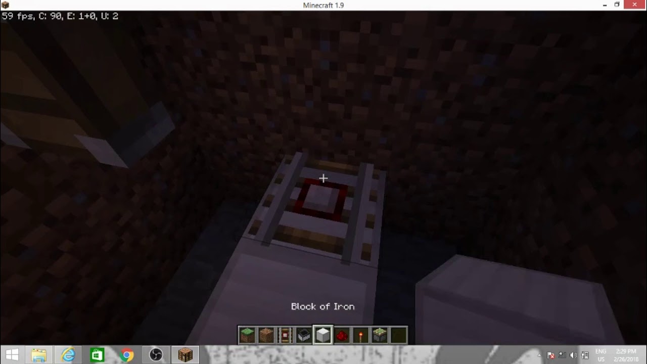 How to make a secret underground base Minecraft - YouTube