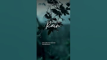 Thumbnail of #shorts #foryou #fineart   Do not miss the right time of praying .Pray on "rain".