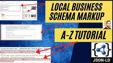 How to Write Schema For Local Business A-Z Tutorial | Advanced Local SEO Part 2 | Brock Misner