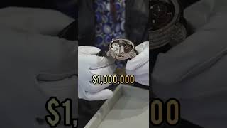 $1M DIAMOND WATCH plays the Godfather theme!