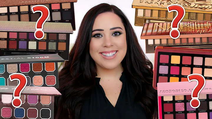 CHOOSING 1 EYESHADOW PALETTE FROM MY TOP 10 BRANDS!