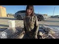 Muddy Wetlook Asian Girl in Limited Adidas Tracksuit & Buffalo Sneakers Destroyed In Oily Mud Bath