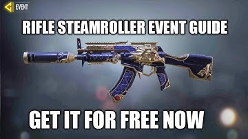Cod mobile rifle steamroller event  | Recommend equipment system recommendation 2 , ADS and control