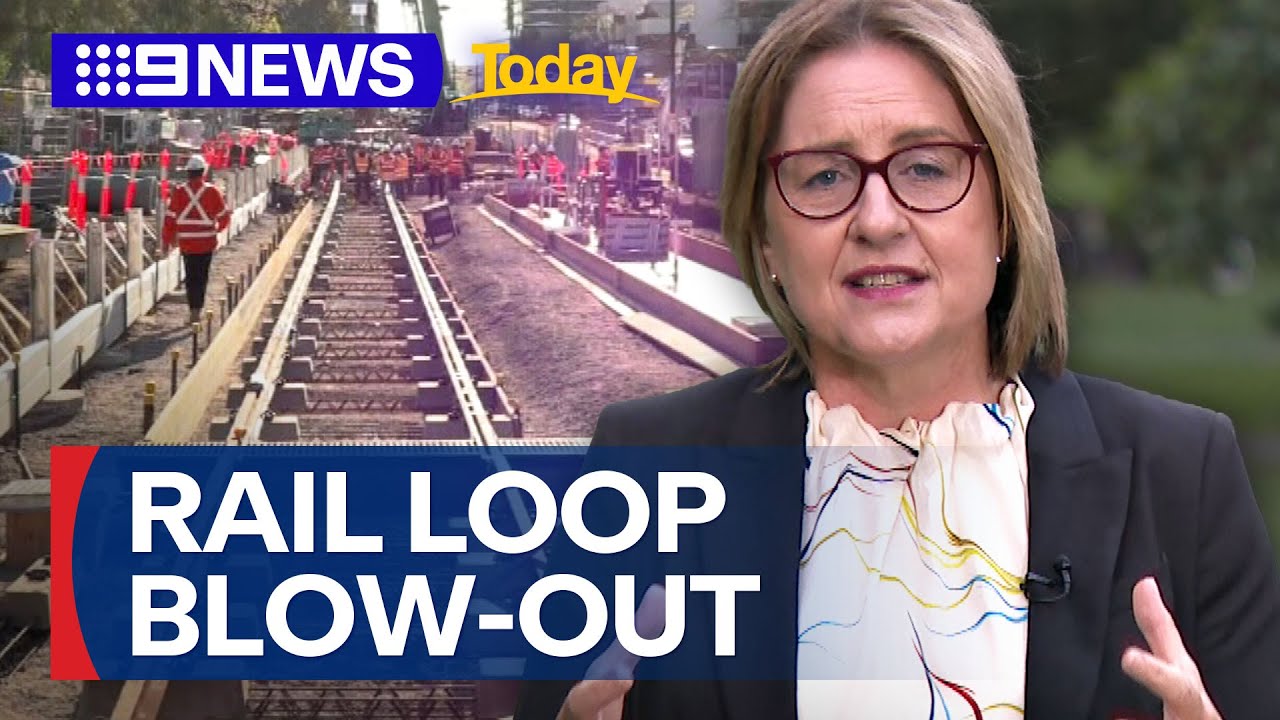 Victorian Government accused of stopping Surburban Rail Loop criticism | 9 News Australia