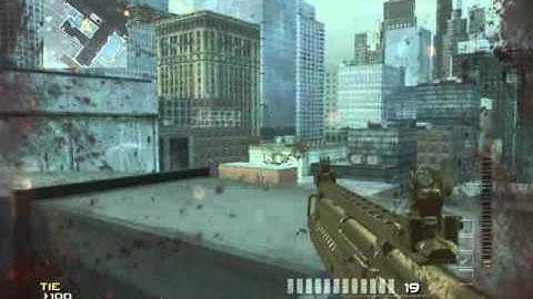 MW3 Glitches Out Under and On Top of Intersection
