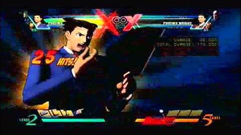 UMvC3 Phoenix Wright Turnabout Mode Combo #1 billion
