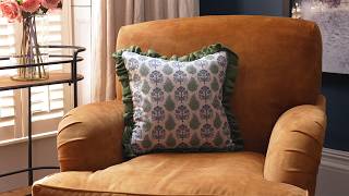 How To Make A Frill Cushion | Expert Online Course Trailer @just_fabrics
