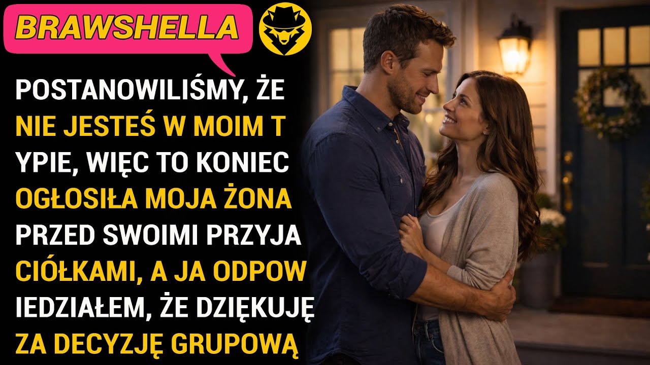 Postanowiliśmy, Że Nie Jesteś W Moim Typie, Więc To Koniec, Ogłosiła Moja Żona Przed Swoimi Przyjaci