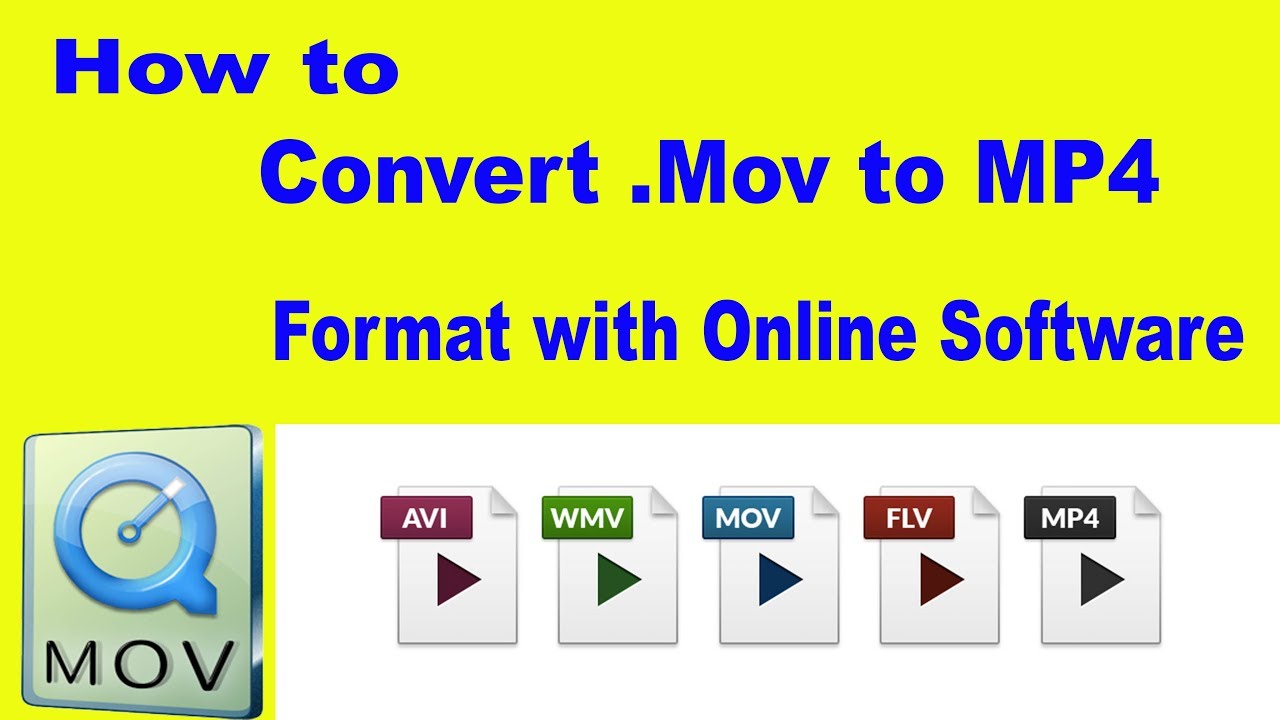 .mov to mp4 online good