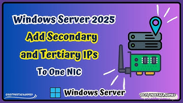 Windows Server 2025 : Add Multiple IP Addresses to Network Adapter (Step-by-Step Guide)👍