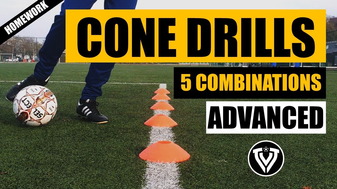5 Cone Combination Exercises, Advanced