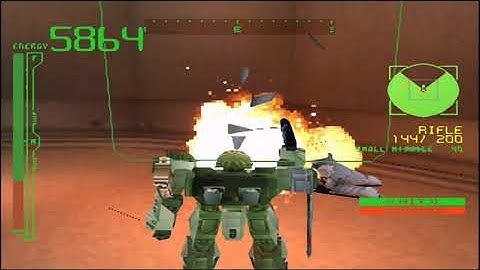Best Mech Game on PS1 - Armored Core Master Of Arena
