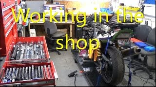 Working in the shop + some new stuff.