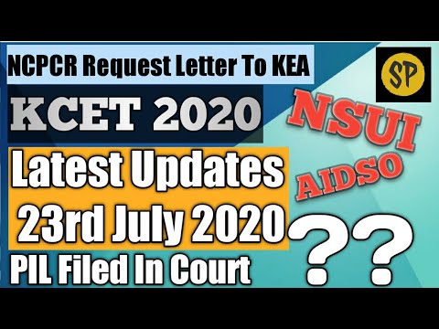 KCET 2020!🔥| LATEST