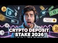 How to Make Crypto Deposit in Stake 2026 | Step-by-Step Beginner Guide...