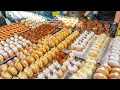 Korea food delight This donut factory makes over 500 donuts a day - Korean street Food / 수원맛집 골디스