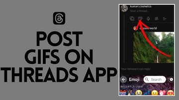 How to Post GIFs on Threads App (2024) | Uploading GIFs on Threads Application