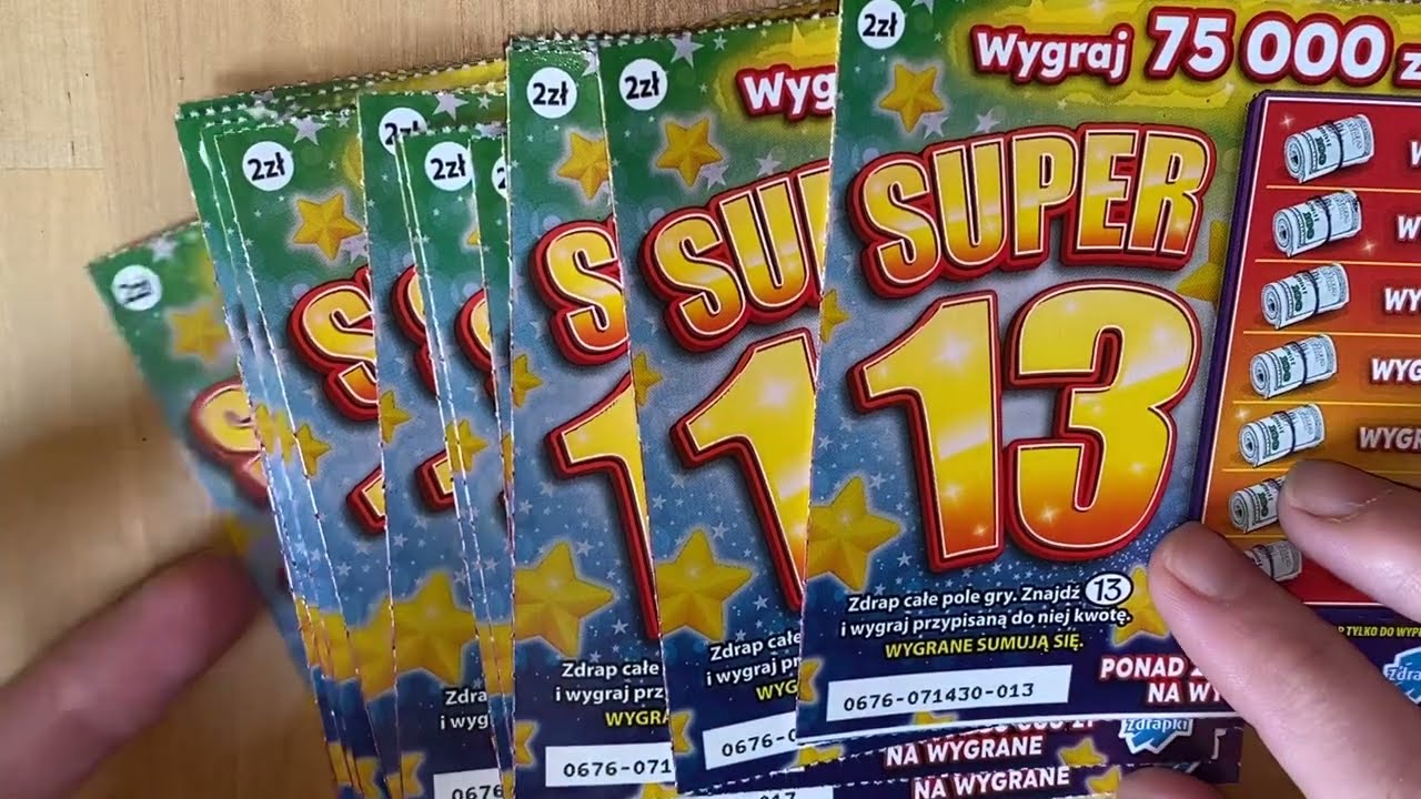 ZDRAPKI LOTTO Super 13 nie takie pechowe 😀