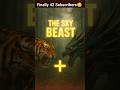 The Sky Beast 😱🔥 | Tiger + Dragon Hybrid  #shorts #transformation #shortsfeed #viral #shortvideo