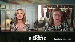 Sharon Lawrence talks about her role in "Joe Pickett" a new #SpectrumOriginals series from #CJBox