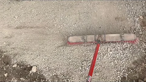 improving a “gravel driveway” with CHEAP concrete bags