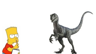 Bart Simpson Video Blog: Raptor Home Training