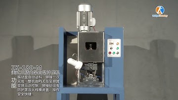 180 M  3 pin plug automatic crimping machine