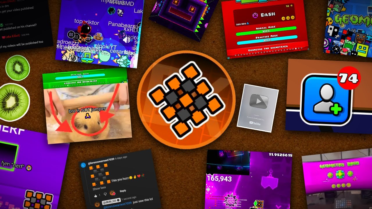 My Geometry Dash Videos of 2025 - YouTube