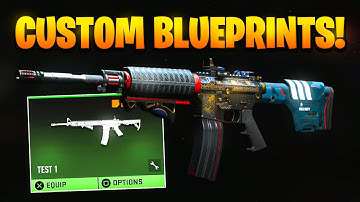 Modern Warfare 2: How to Create & Save "CUSTOM BLUERPRINTS" in Gunsmith 2.0! (Save Custom Mods)
