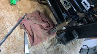 Chrysler  town and country/ dodge  front   seat removal and tilt rise issue.