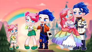 Anna Growing Up   Anna \u0026 Alex Love Story | Gacha Life | Ppg x Rrb | Gacha Club