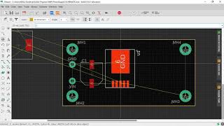 Layout Part 1 Placement and design rule setting using EAGLE software #PCB #PCBdesigning #electronics