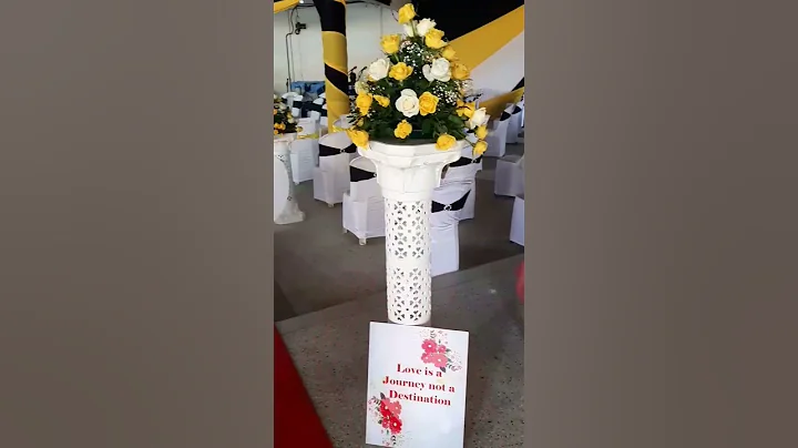 VLOGMAS DAY3| Wedding Decor| Blue & Yellow theme| #youtubeshorts #shorts #shorterisbetter #tuinuane