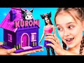 クロミちゃんの小悪魔全開なドールハウス作り！