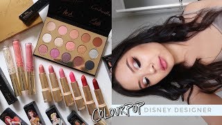 COLOURPOP X DISNEY DESIGNER COLLECTION ⋆ 3 Looks, Review, Comparisons + Swatches!